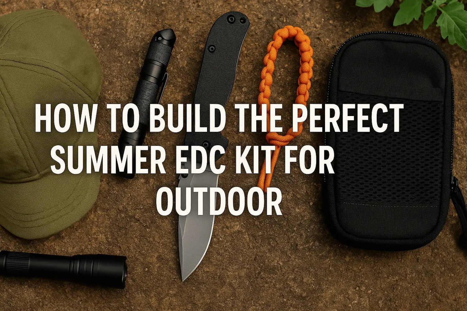 How to Build the Perfect Summer EDC Kit for Outdoor Adventures - PICHI DESIGN