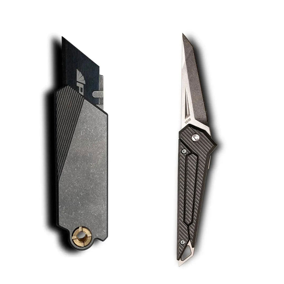 G9 + Stonewash KAMETA - Black FRN Scales - PICHI DESIGN