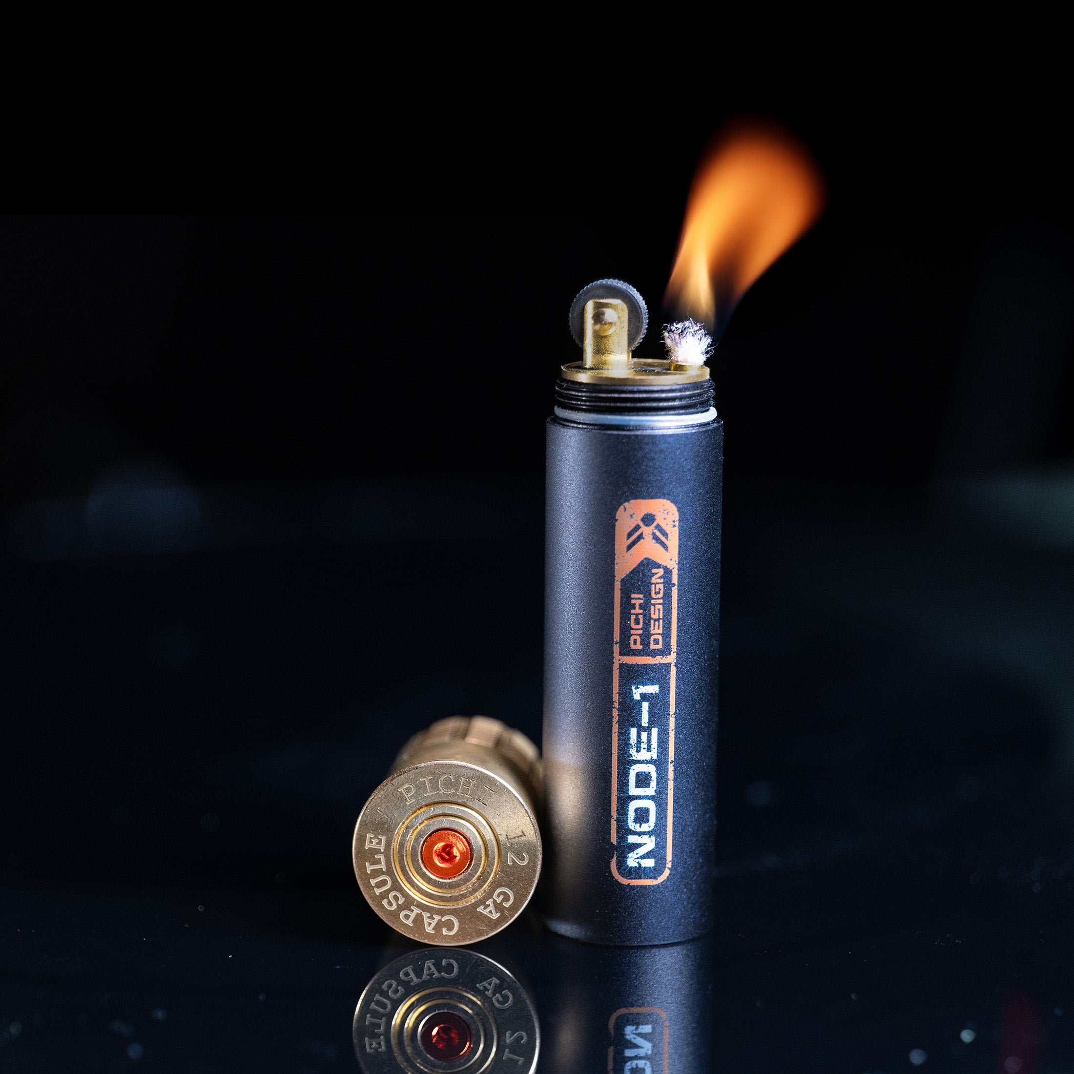 Node - 1 Aluminum Lighter Red - PICHI DESIGN