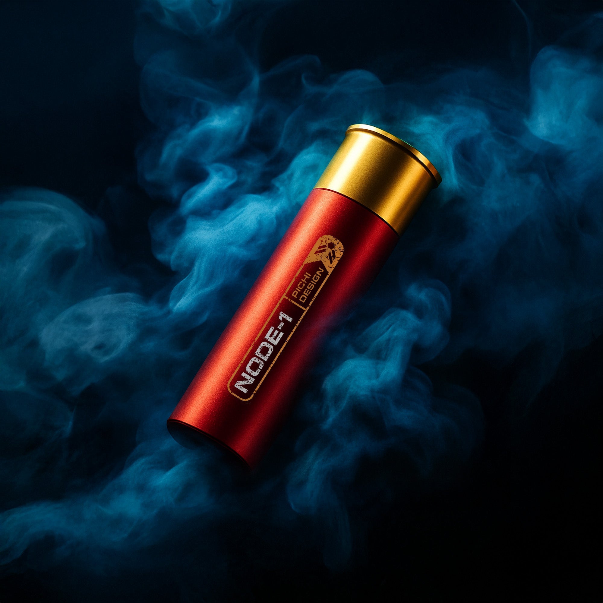 Node - 1 Capsule Red Aluminum Lighter - PICHI DESIGN