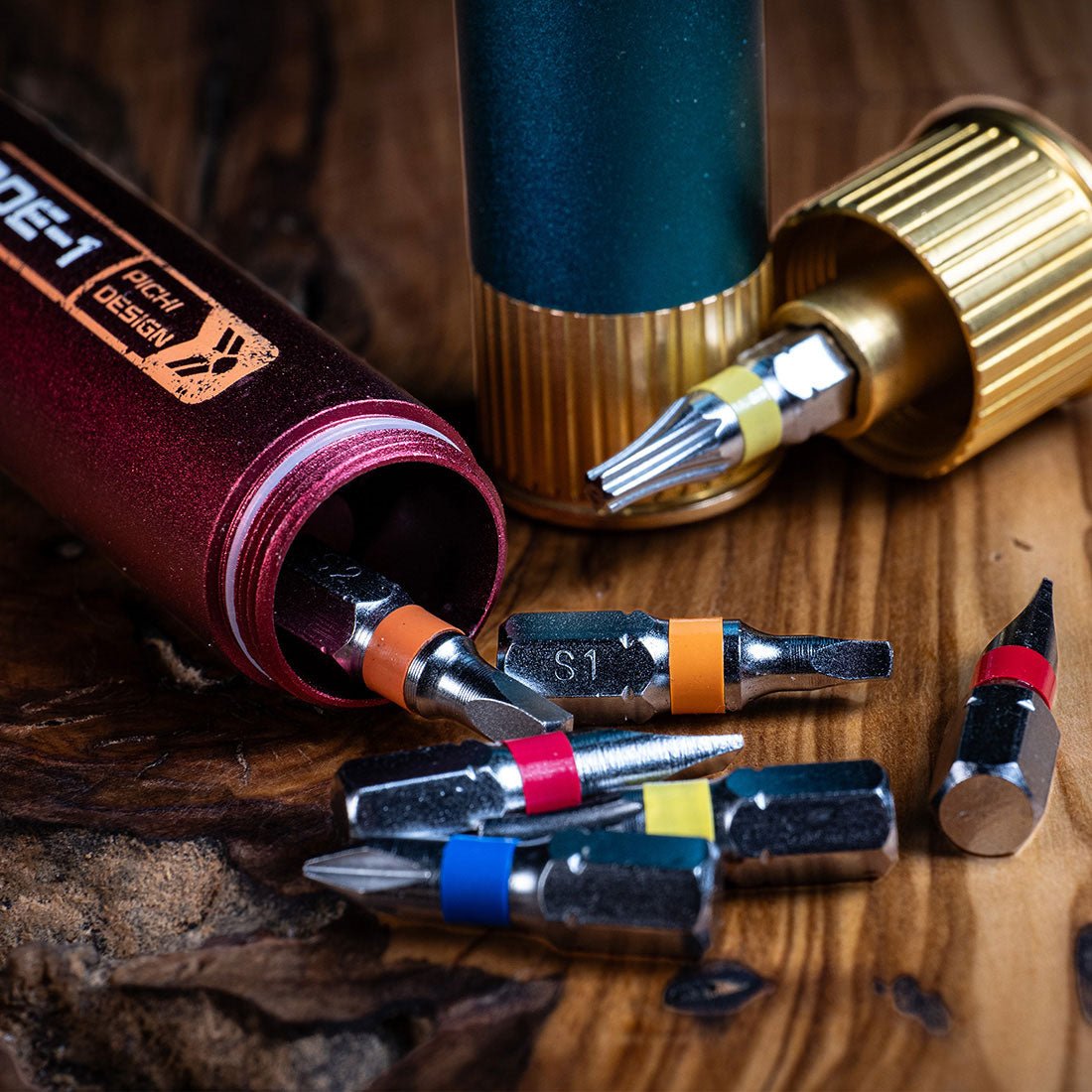 Node - 1 Screwdriver Capsule Black Aluminum - PICHI DESIGN