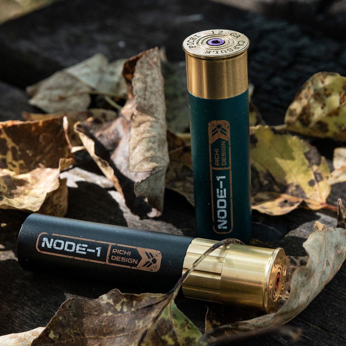 Node - 1 Storage Capsule Aluminum Black - PICHI DESIGN