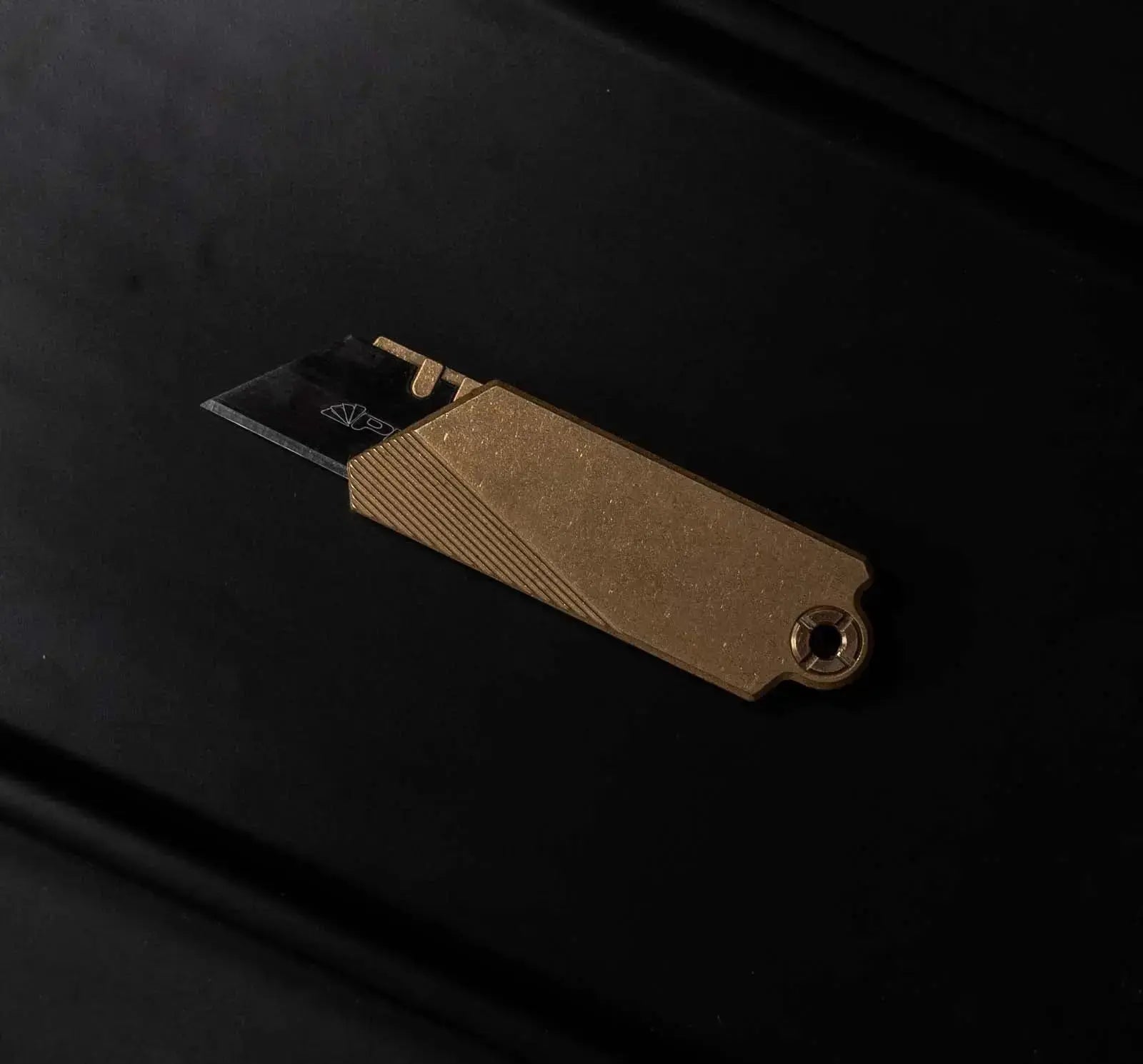 🌟Spring Sale🌟 PICHI G9 Utility Knife (Titanium/Brass) - PICHI DESIGN