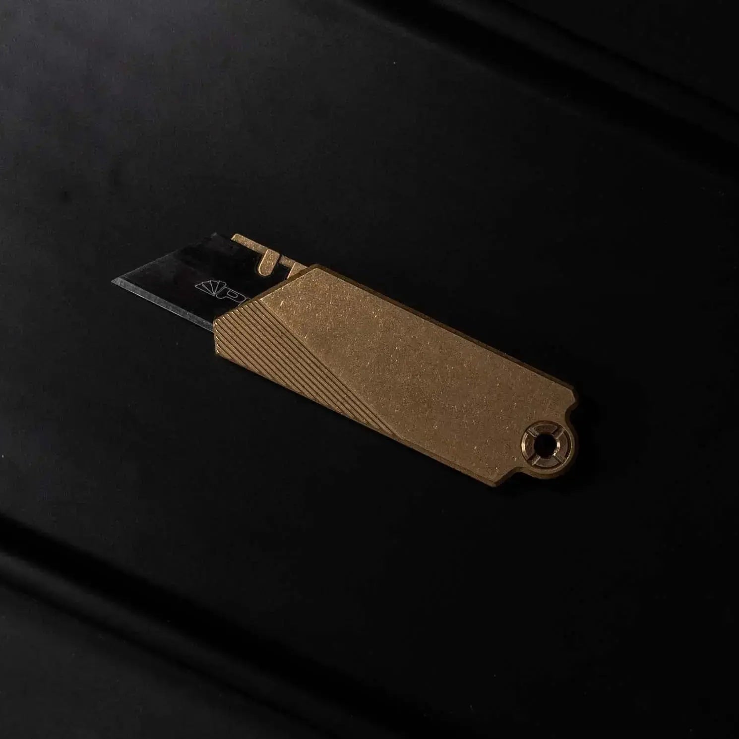 🌟Spring Sale🌟 PICHI G9 Utility Knife (Titanium/Brass) - PICHI DESIGN