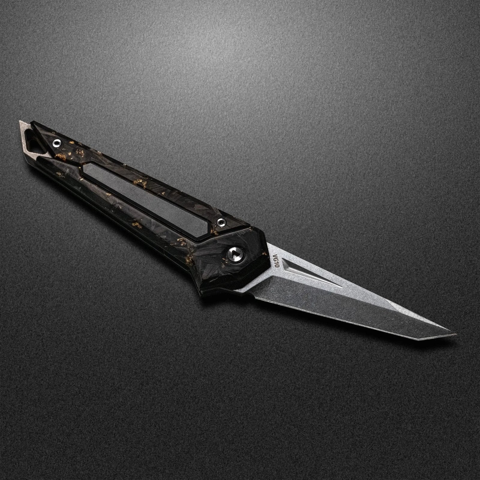 Stonewash KAMETA - Gold Foil CF Scales - PICHI DESIGN