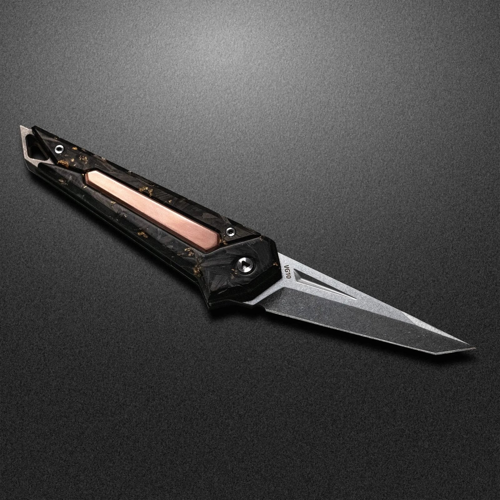 Stonewash KAMETA - Gold Foil CF Scales - PICHI DESIGN