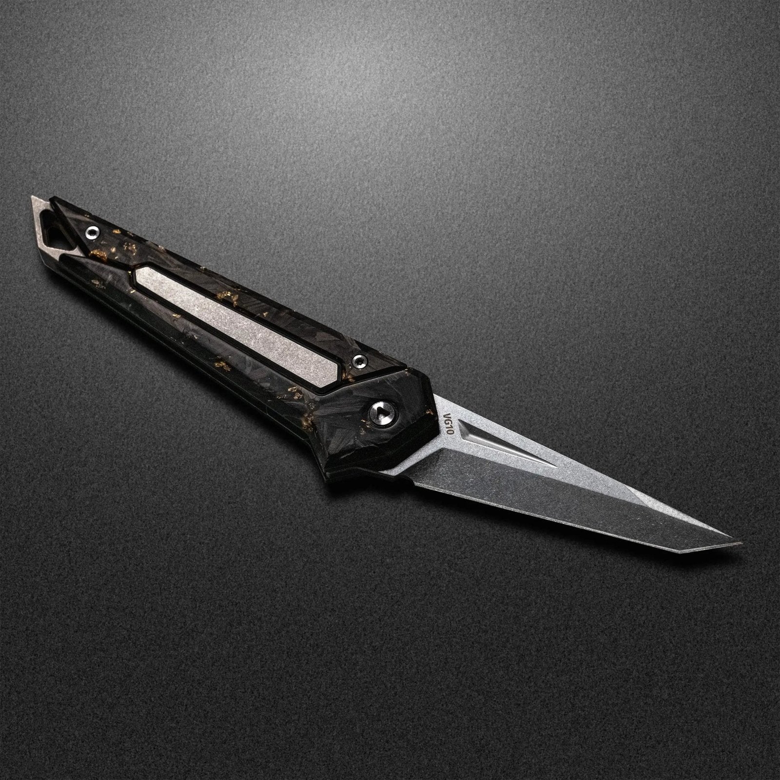 Stonewash KAMETA - Gold Foil CF Scales - PICHI DESIGN