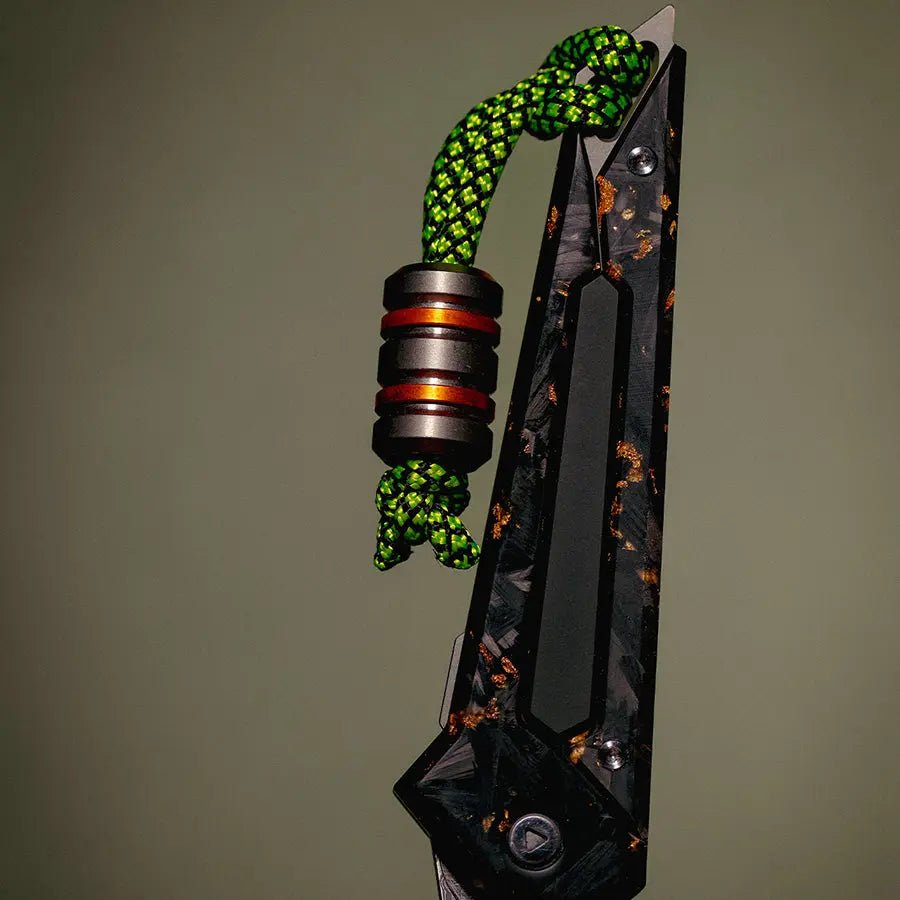 Terra Hammer—Knife Bead With Rope - PICHI DESIGN