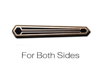 Titanium Gold Inlay Shield (2 pieces) - PICHI DESIGN