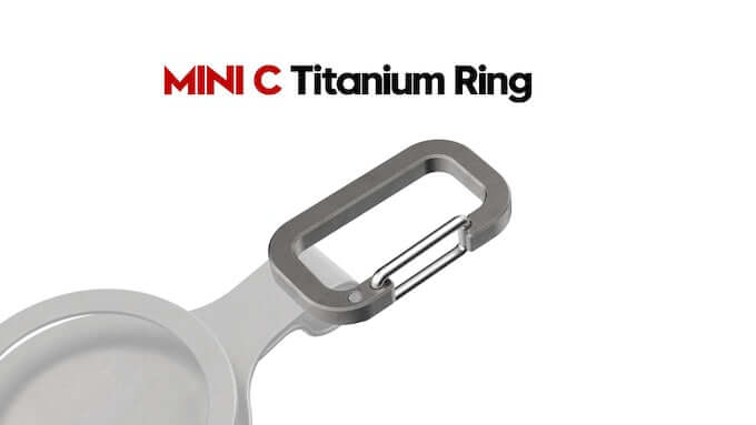 MINI C Titanium Ring - PICHI DESIGN