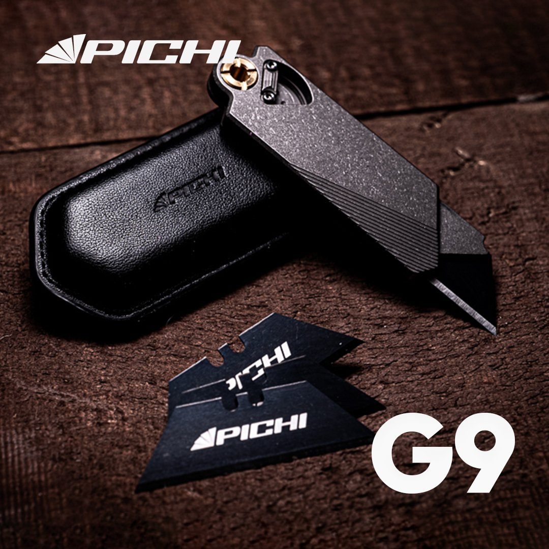 PICHI G9 Titanium Utility Knife - PICHI DESIGN