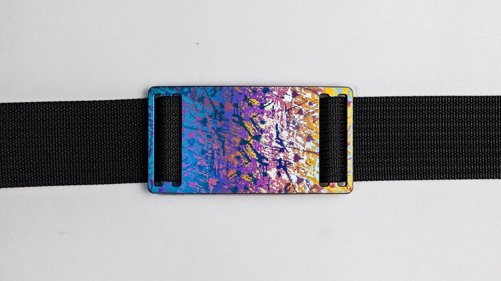 SnapTi Titanium Buckle & Belt (Adapts to waist sizes from 28 to 42 inches) - PICHI DESIGN