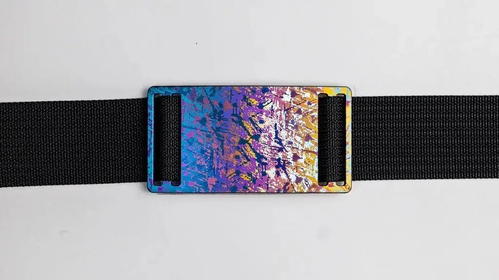 SnapTi Titanium Buckle & Belt (Adapts to waist sizes from 28 to 42 inches) - PICHI DESIGN