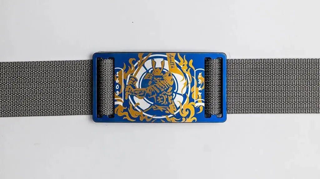 SnapTi Titanium Buckle & Belt (Adapts to waist sizes from 28 to 42 inches) - PICHI DESIGN