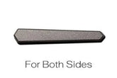 Stonewashed Titanium Inlay Shield (2 pieces) - PICHI DESIGN